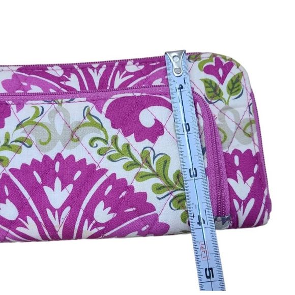 Vera Bradley Julep Tulip Purple Wristlet - Picture 8 of 8
